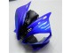 ABS Carenado Motocicleta R6 2006-2007 - Azul Negro ABS Carenado Motocicleta R6 2006-2007 - Azul Negro