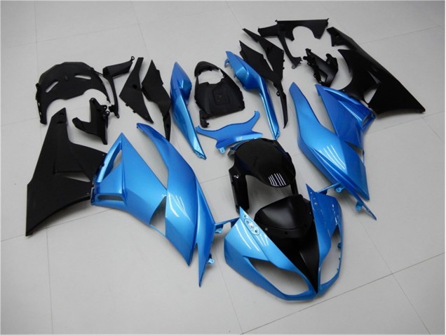 ABS Carenado Motocicleta ZX6R 2009-2012 - Azul Negro