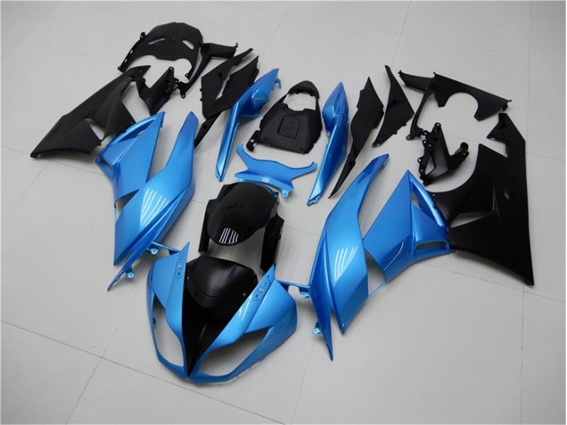 ABS Carenado Motocicleta ZX6R 2009-2012 - Azul Negro