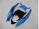 ABS Carenado Motocicleta ZX6R 2009-2012 - Azul Negro