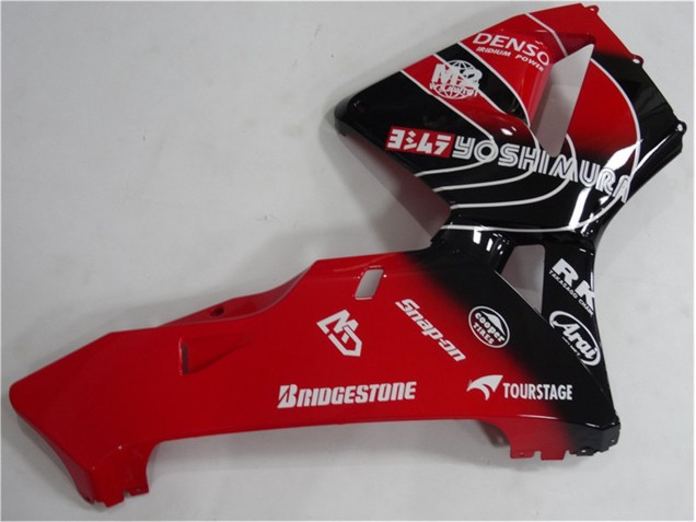 ABS Kits Carenado Moto CBR 600 RR 2005-2006 - Rojo Negro