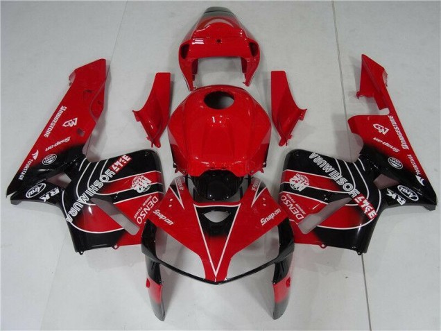 ABS Kits Carenado Moto CBR 600 RR 2005-2006 - Rojo Negro
