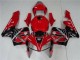 ABS Kits Carenado Moto CBR 600 RR 2005-2006 - Rojo Negro