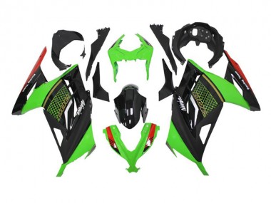 ABS Kits Carenado Moto EX300 2013-2016 - Verde Negro