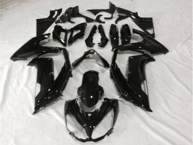 ABS Kits Carenado Moto EX650 2012-2016 - Brillante Negro