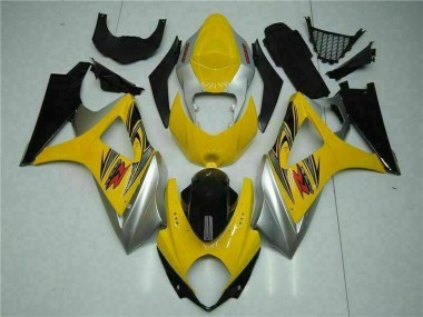 ABS Kits Carenado Moto GSXR 1000 K7 2007-2008 - Amarillo