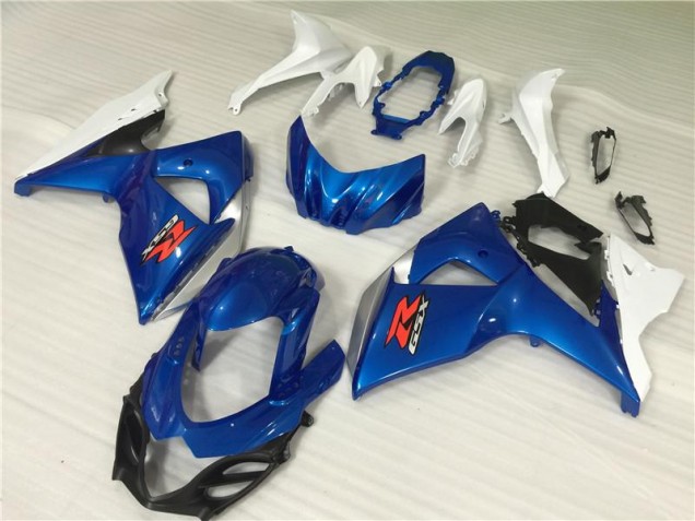 ABS Kits Carenado Moto GSXR 1000 K9 2009-2016 - Azul Blanco ABS Kits Carenado Moto GSXR 1000 K9 2009-2016 - Azul Blanco