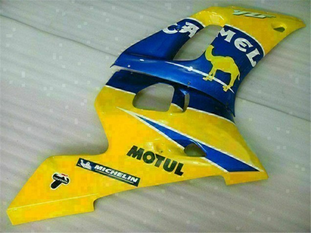 ABS Kits Carenado Moto R6 1998-2002 - Amarillo Azul