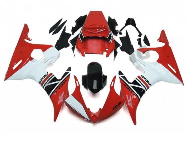 ABS Kits Carenado Moto R6 2003-2005 - Rojo Blanco Negro