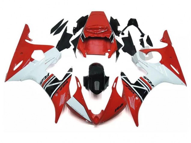 ABS Kits Carenado Moto R6 2003-2005 - Rojo Blanco Negro ABS Kits Carenado Moto R6 2003-2005 - Rojo Blanco Negro