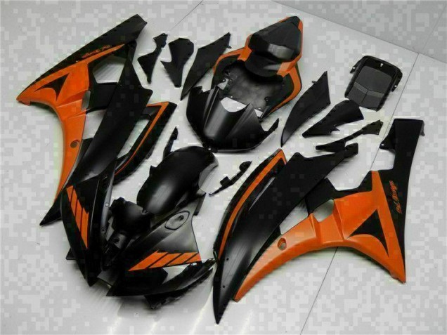 ABS Kits Carenado Moto R6 2006-2007 - Naranja Negro ABS Kits Carenado Moto R6 2006-2007 - Naranja Negro