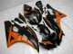 ABS Kits Carenado Moto R6 2006-2007 - Naranja Negro ABS Kits Carenado Moto R6 2006-2007 - Naranja Negro
