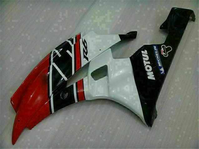 ABS Kits Carenado Moto R6 2006-2007 - Rojo Blanco ABS Kits Carenado Moto R6 2006-2007 - Rojo Blanco
