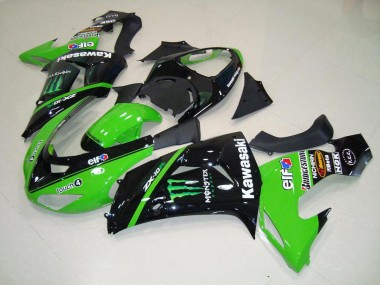 ABS Kits Carenado Moto ZX10R 2006-2007 - Verde Monster