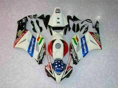 ABS Moto Plástica CBR 1000 RR 2004-2005 - Blanco Rojo