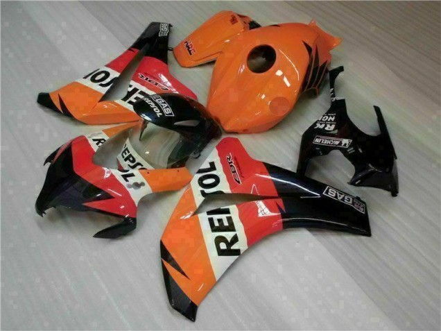 ABS Moto Plástica CBR 1000 RR 2008-2011 - Naranja Repsol ABS Moto Plástica CBR 1000 RR 2008-2011 - Naranja Repsol