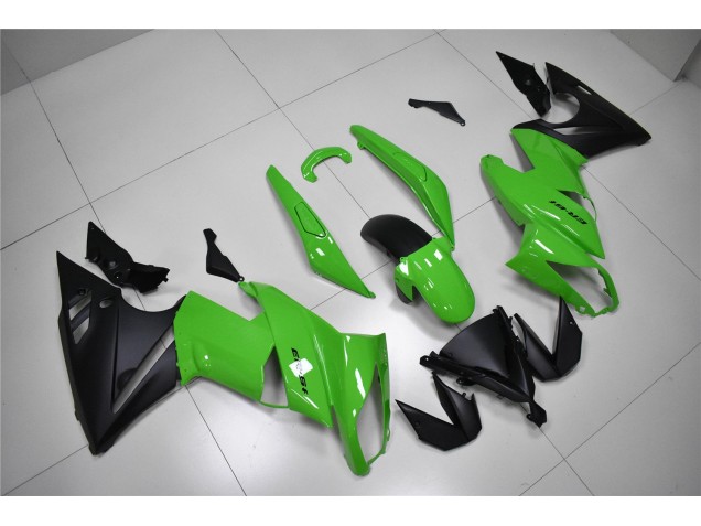 ABS Moto Plástica EX650 2009-2011 - Verde Negro ABS Moto Plástica EX650 2009-2011 - Verde Negro