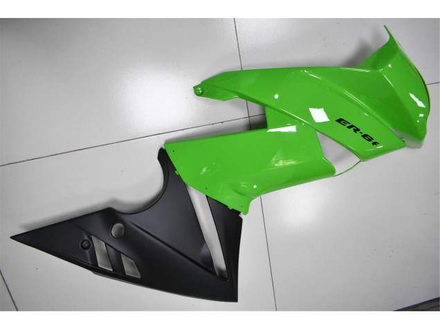 ABS Moto Plástica EX650 2009-2011 - Verde Negro ABS Moto Plástica EX650 2009-2011 - Verde Negro