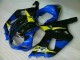 ABS Moto Plástica GSXR 600 / 750 K1 K2 K3 2001-2003 - Azul ABS Moto Plástica GSXR 600 / 750 K1 K2 K3 2001-2003 - Azul