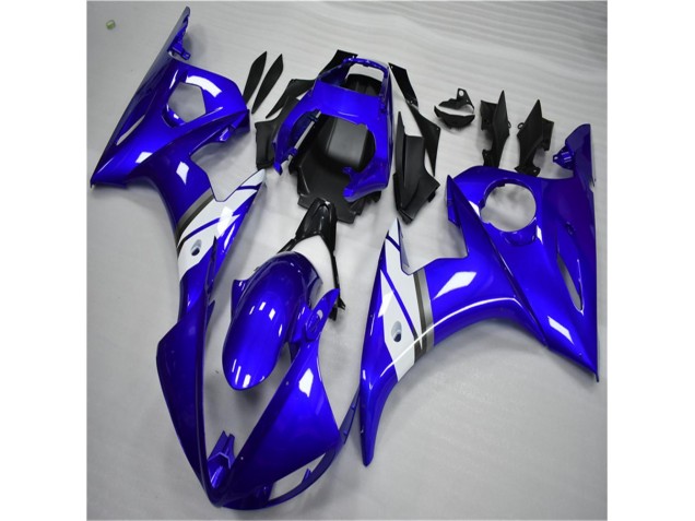ABS Moto Plástica R6 2003-2005 - Azul Blanco ABS Moto Plástica R6 2003-2005 - Azul Blanco