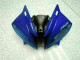 ABS Moto Plástica R6 2006-2007 - Azul Negro ABS Moto Plástica R6 2006-2007 - Azul Negro