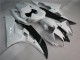ABS Moto Plástica R6 2006-2007 - Blanco Negro ABS Moto Plástica R6 2006-2007 - Blanco Negro