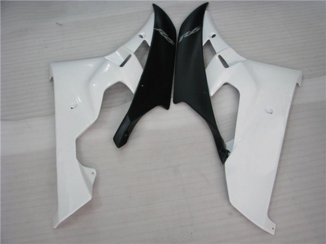 ABS Moto Plástica R6 2006-2007 - Blanco Negro ABS Moto Plástica R6 2006-2007 - Blanco Negro