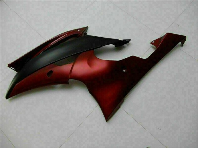 ABS Moto Plástica R6 2008-2016 - Rojo Negro ABS Moto Plástica R6 2008-2016 - Rojo Negro