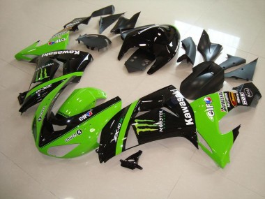 ABS Moto Plástica ZX10R 2006-2007 - Verde Monster
