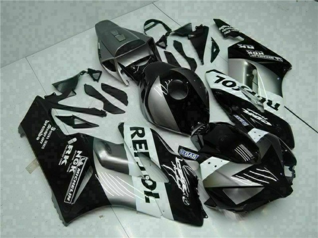 ABS Moto Plástico CBR 1000 RR 2004-2005 - Gris Negro Repsol