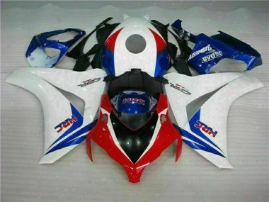 ABS Moto Plástico CBR 1000 RR 2008-2011 - Blanco Azul