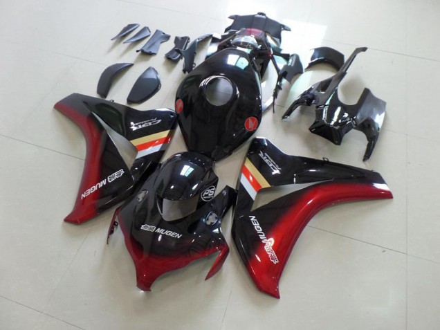 ABS Moto Plástico CBR 1000 RR 2008-2011 - Negro Rojo Mugen