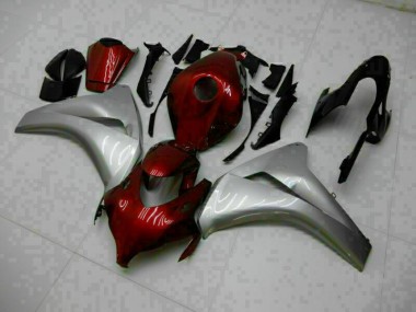 ABS Moto Plástico CBR 1000 RR 2008-2011 - Rojo Plata