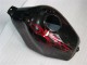 ABS Moto Plástico CBR 600 F3 1995-1998 - Negro Rojo Llama
