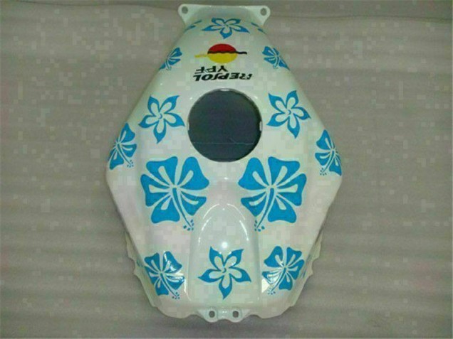 ABS Moto Plástico CBR 600 RR 2005-2006 - Blanco Azul Nastro Azzurro 46