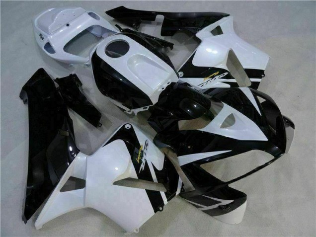 ABS Moto Plástico CBR 600 RR 2005-2006 - Blanco Negro