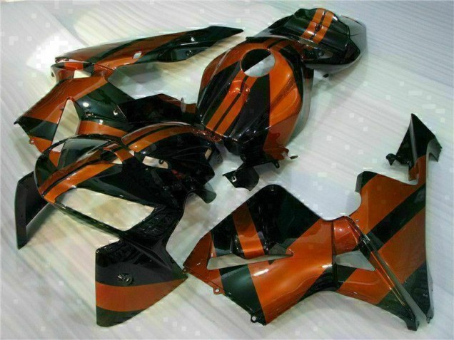 ABS Moto Plástico CBR 600 RR 2005-2006 - Negro Rojo