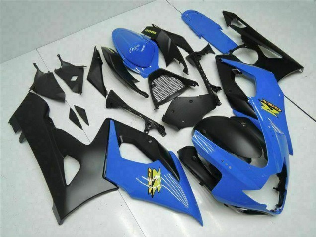 ABS Moto Plástico GSXR 1000 K5 2005-2006 - Azul Negro ABS Moto Plástico GSXR 1000 K5 2005-2006 - Azul Negro