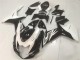 ABS Moto Plástico GSXR 600 / 750 K11 2011-2021 - Negro Blanco ABS Moto Plástico GSXR 600 / 750 K11 2011-2021 - Negro Blanco
