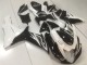 ABS Moto Plástico GSXR 600 / 750 K11 2011-2021 - Negro Blanco ABS Moto Plástico GSXR 600 / 750 K11 2011-2021 - Negro Blanco