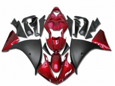 ABS Moto Plástico R1 2009-2011 - Rojo Negro