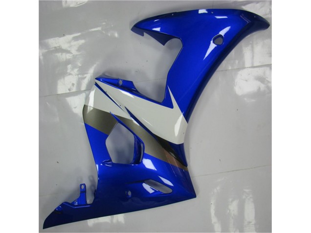 ABS Moto Plástico R6 2003-2005 - Azul Blanco
