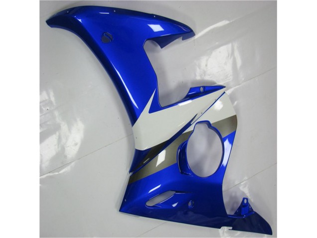 ABS Moto Plástico R6 2003-2005 - Azul Blanco