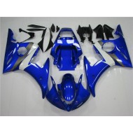 ABS Moto Plástico R6 2003-2005 - Azul Blanco