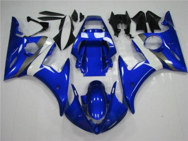 ABS Moto Plástico R6 2003-2005 - Azul Blanco