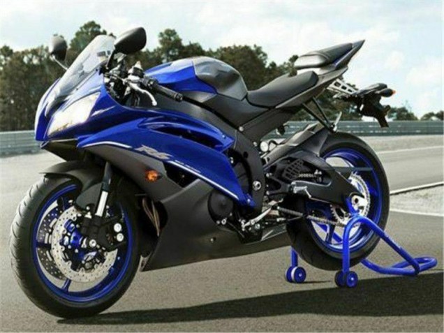 ABS Moto Plástico R6 2006-2007 - Azul Negro ABS Moto Plástico R6 2006-2007 - Azul Negro
