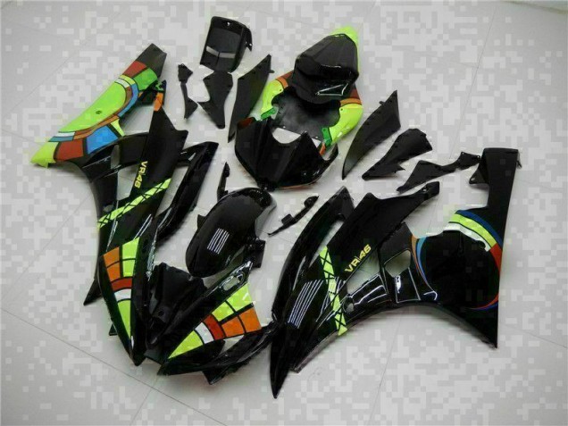 ABS Moto Plástico R6 2006-2007 - Negro ABS Moto Plástico R6 2006-2007 - Negro