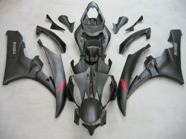 ABS Moto Plástico R6 2006-2007 - Negro Mate