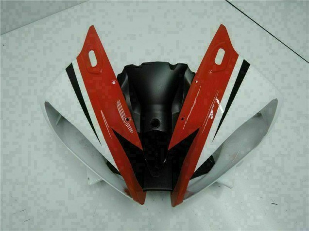 ABS Moto Plástico R6 2006-2007 - Rojo Blanco ABS Moto Plástico R6 2006-2007 - Rojo Blanco