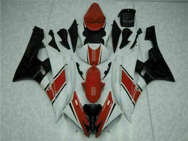 ABS Moto Plástico R6 2006-2007 - Rojo Blanco